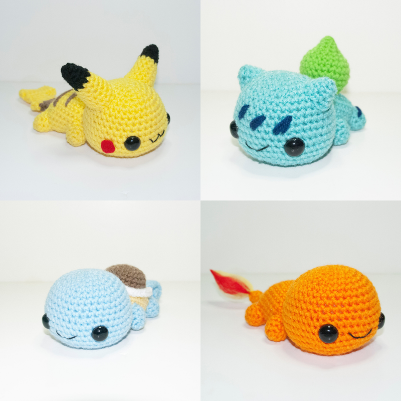 Illustration for article titled Even Crocheted Pokémon Need Rest After Battle